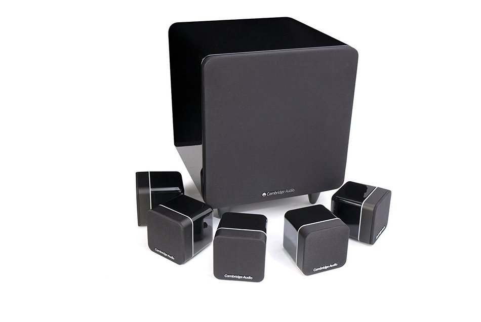 Cambridge Audio Minx S315 5.1 Home Cinema System, High Gloss Black