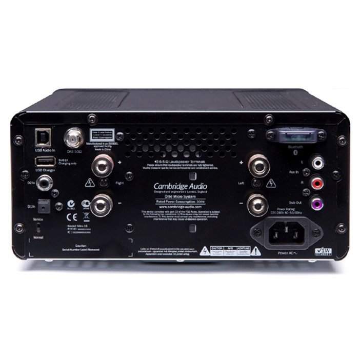 Cambridge Audio One Bluetooth CD Receiver Wolfson WM8728 Black 220V