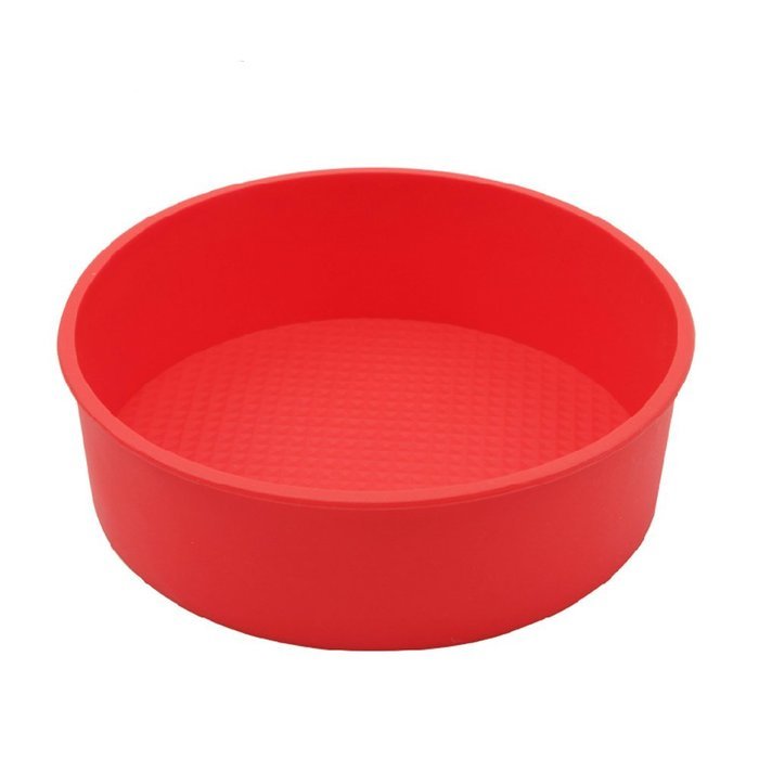TFDSY 8"/9" Round Premium Silicone Non Stick Cake Mold Pan Bakeware (9")