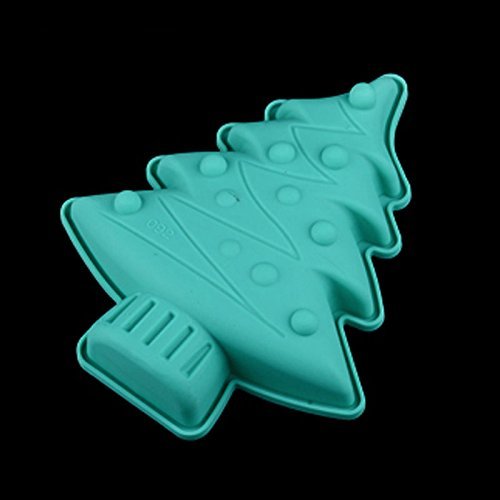 Bakeware & Tools Baking Pastry Mould Christmas Tree Design Silicone Mold For Fondant Pudding Jelly Breads Brownie... N2