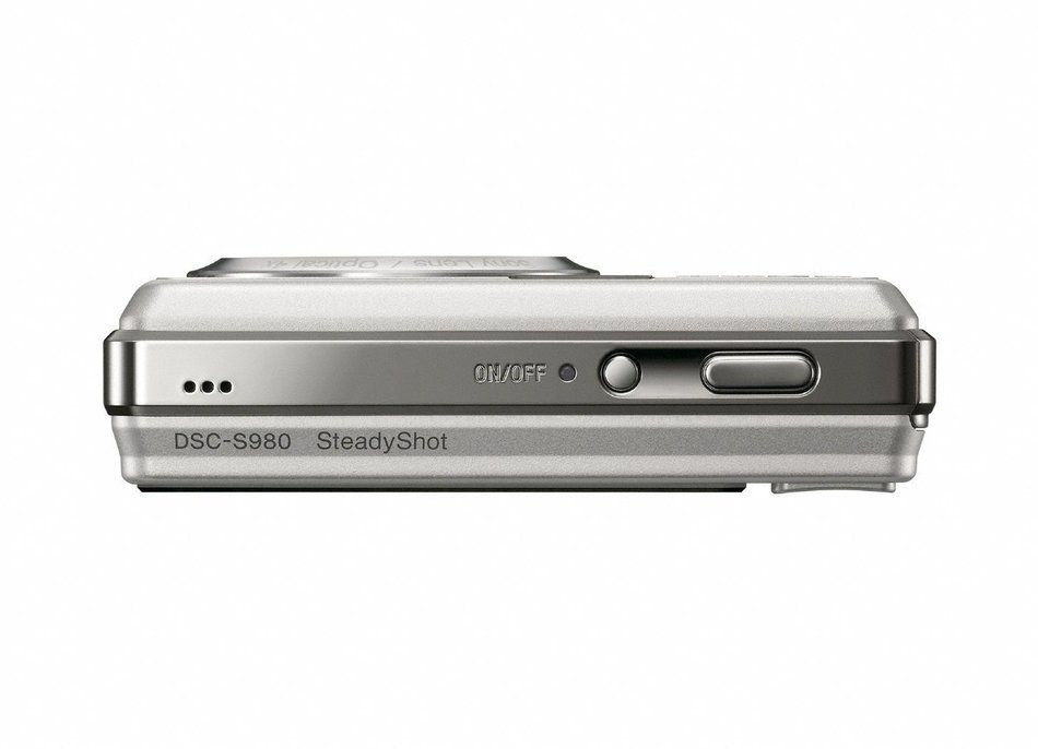 Sony Cybershot DSC-S980 12.1MP Digital Camera with 4x Optical Zoom with Super Steady Shot Image Stabilization... N6