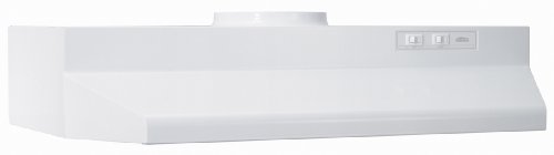 30 In. Two-Speed Ducted Under Cabinet Range Hood - Monochromatic White