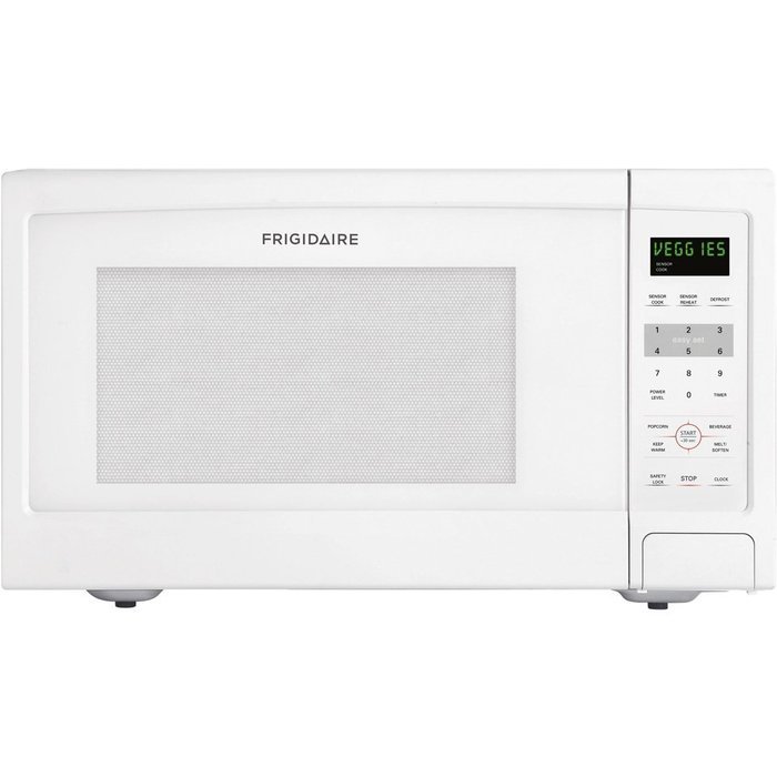 Frigidaire FFCE1638LW 1100-watt Countertop Microwave, 1.6 Cubic Feet, White