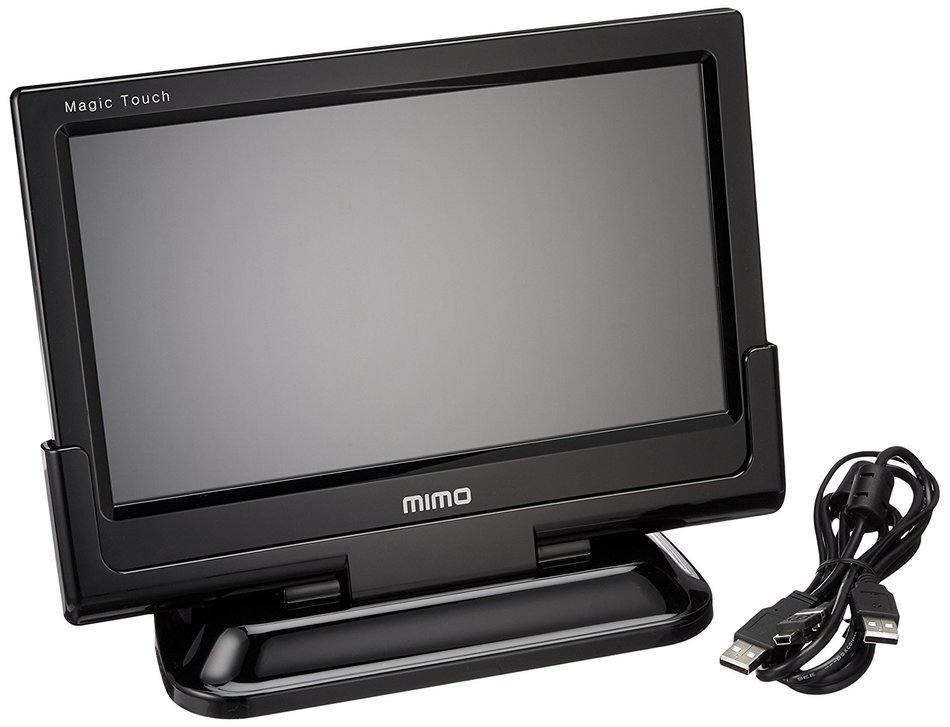 Mimo UM-1010A Magic Touch Deluxe 10.1'' LCD Monitor, Black N5