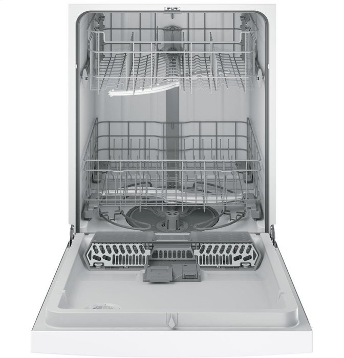 GE 24" White Built-In Dishwasher N15
