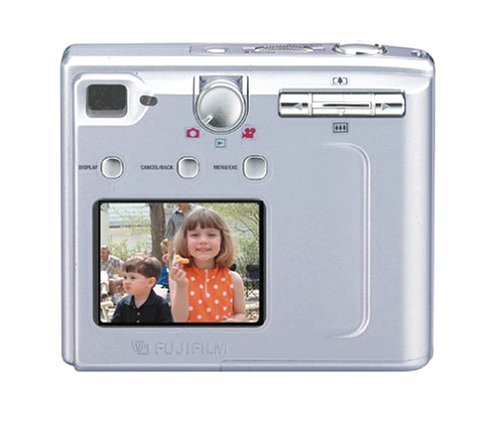 Fujifilm FinePix 40i 2.4MP Digital Camera /MP3 Player, Silver