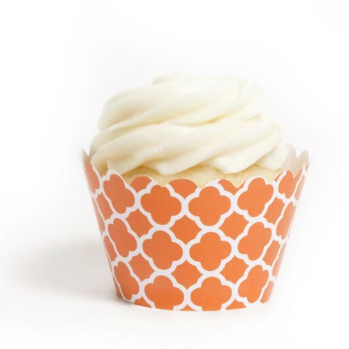 Dress My Cupcake Lavender Spanish Tile Cupcake Wrappers, Set of 12 N6