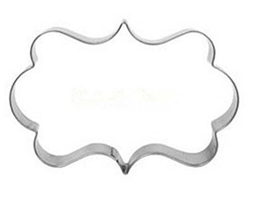 HSE 1 Set (3pcs) Cookies Pastry Fondant Cake Sugarcraft Decorating Mold Frame Cutter Too N3