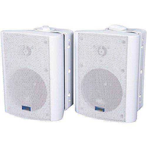 TIC CORPORATION AS P60W Indoor/Outdoor 75-Watt Speakers with 70-Volt Switching (White)