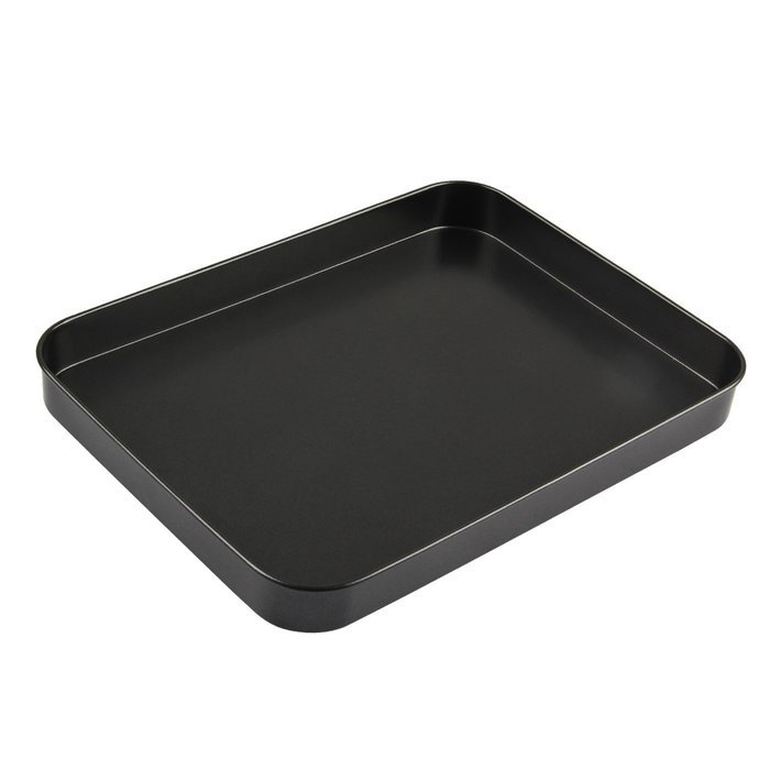 Yilove Non-stick Rectangular Cake Pan Bakeware 10"(Black) N4