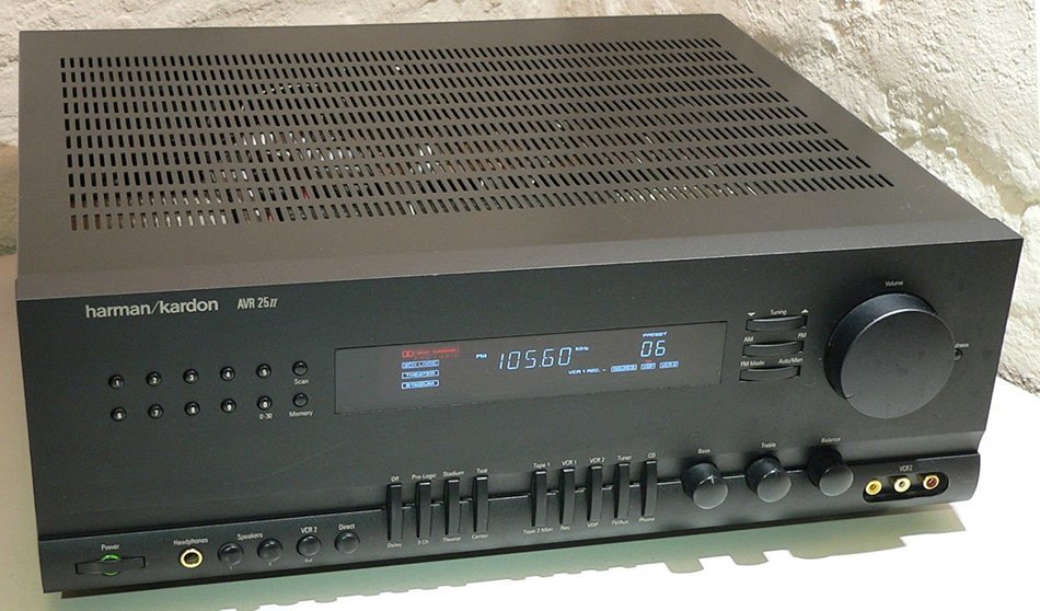Harman Kardon AVR 25II 5.1 Channel 600 Watt Receiver N2