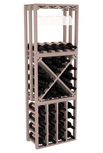Wine Racks America Redwood Lattice Stacking Cube 3 Piece Set. 13 Stains to Choose From! N4