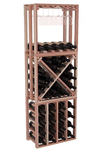Wine Racks America Redwood Lattice Stacking Cube 3 Piece Set. 13 Stains to Choose From! N5