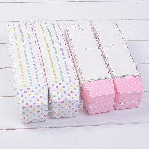 100pcs/lot, New Arrival Beautiful Candy Cups or Ice Cream Holder Pink with White Polka Dots Square Cupcake Baking...