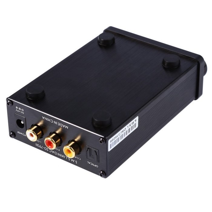 GBtiger Digital Audio Decoder, SMSL-SD793II Metallic Coaxial Optical Port Digital Audio Decoder Amplifier with... N6