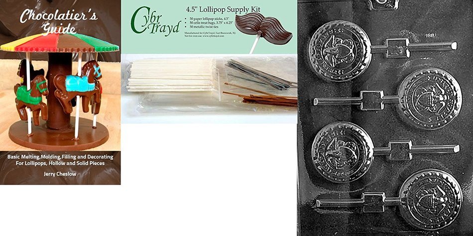 Cybrtrayd J099 Navy Pop Jobs Chocolate Candy Mold