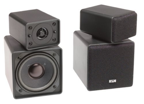 KLH TW-09B "Twistable" Bookshelf Speakers (Discontinued by Manufacturer)