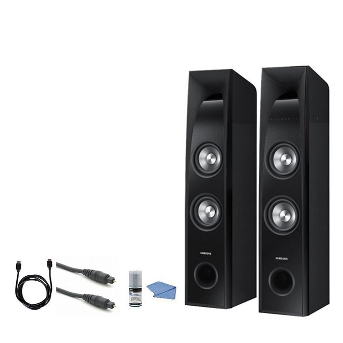 Samsung TW-J5500 - 2.2 Channel 350 Watt Wired Audio Bluetooth Sound Tower Bundle - Includes Sound Tower, HDMI...
