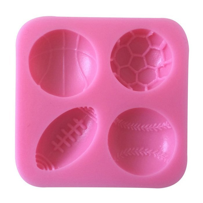 4 Strings Of Pearl Fondant Sugar Paste Bead Mold Clay Chocolate Mould Cake Decorating Tools Yihuily N14
