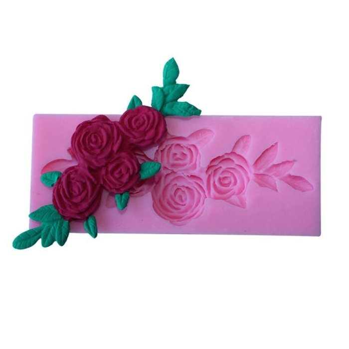 4 Strings Of Pearl Fondant Sugar Paste Bead Mold Clay Chocolate Mould Cake Decorating Tools Yihuily N16