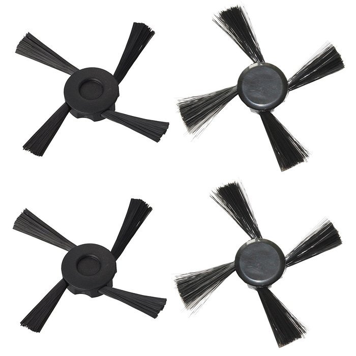 SHP-ZONE Side Brushes replacement for Neato 945-0130 BotVac , 4-Pack