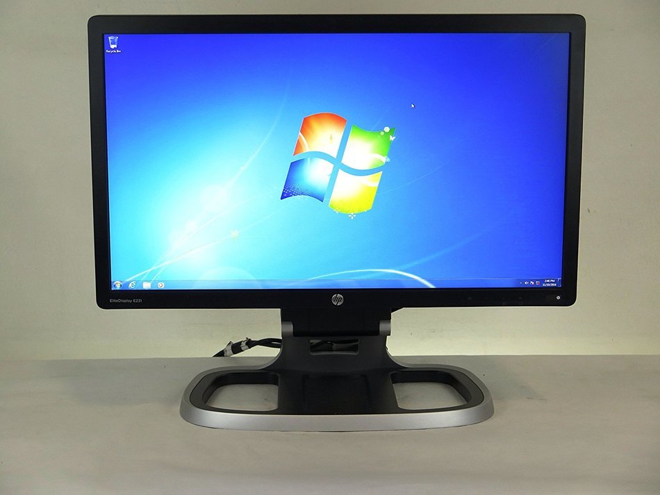 HP e231 [STT111] 23" Display on Integrated Work Center Stand V. LH526AA N8