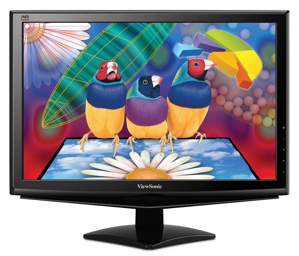 Viewsonic's VA2448M-LED 24-Inch Widescreen LED Monitor - Black N2