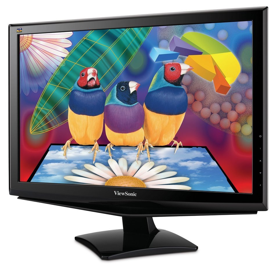 Viewsonic's VA2448M-LED 24-Inch Widescreen LED Monitor - Black N3