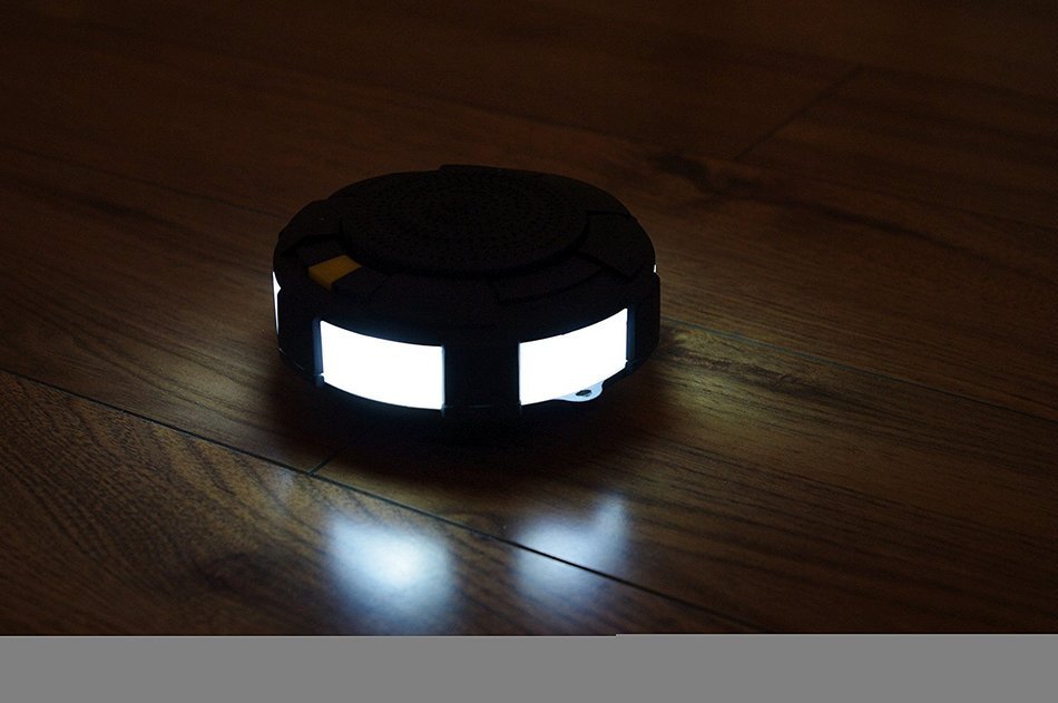 BM7 Portable Cycling Water Resistant Bluetooth Speaker with LED Lighting & Built in Microphone for Outdoor & Indoor... N7