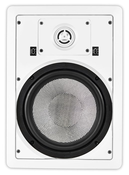 OSD Audio MK-W850 8-inch Kevlar Home Theatre In-Wall Speaker with Bass and Treble Swtich, Pair N3