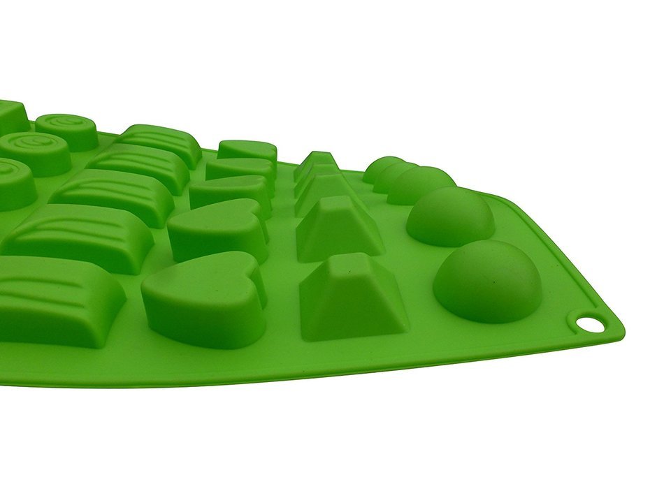 Silicone Chocolate Candy Molds, Quality Candy Molds For Making Homemade Candy, Gummy, Jelly & Heart Shaped Ice... N8