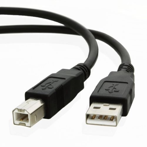 NewPowerGear USB Printer Scanner Cable Cord for Zebra LP 2824 Plus Monochrome Direct Thermal Label Printer,HP...