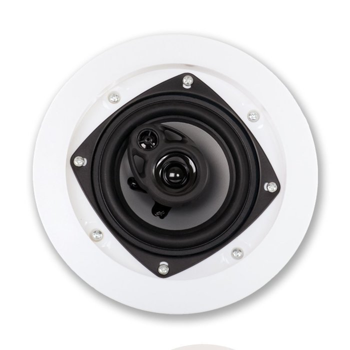 Acoustic Audio CS-IC43 In Ceiling Speakers 3 Way Home Theater 1400 Watt 7 Speaker Set CS-IC43-7S N2