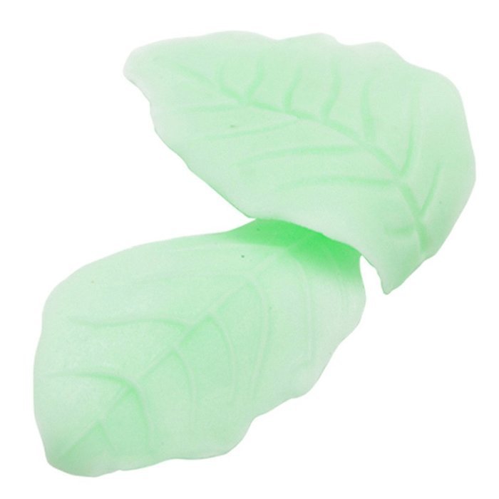 FOUR-C Cake Supplies Leaf Silicone Veiner Set Embossing Molds Cupcake Decorations Color Pink