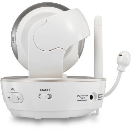 VTech VM343 Safe & Sound Video Baby Monitor with Night Vision, Pan/Tilt/Zoom and Two-Way Audio N7