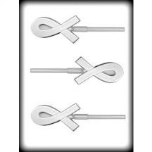 3 Pack- Awareness Ribbon Hard Candy Sucker Mold