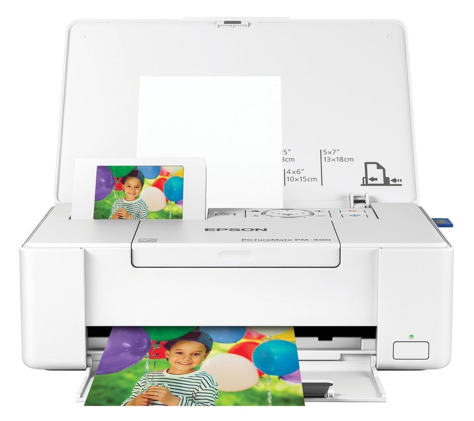 Epson PictureMate PM-400 Wireless Compact Color Photo Printer N4