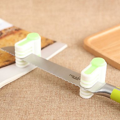 Sher 2Pcs Adjustable Toast Bread Slicer Cake Shard Layered Auxiliary Divider N4