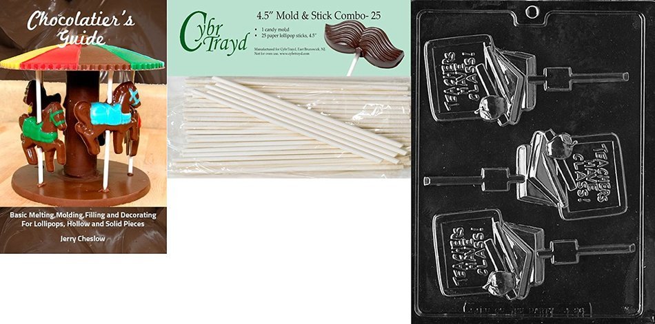 Cybrtrayd J086 Teacher Lolly Jobs Chocolate Candy Mold N5