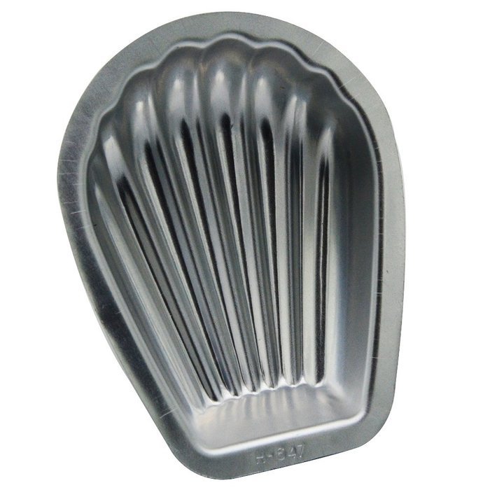 5Pcs Madeleine Cookie Pan French Shell Cake Mold Aluminum Baking Pan N2
