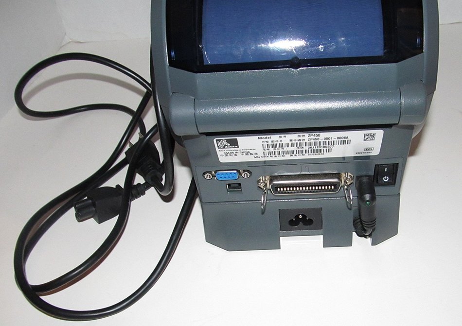 Zebra ZP 450 With With Power Cord (ONLY)