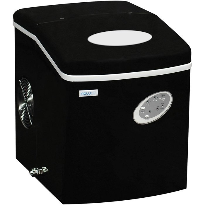 Convenient Portable AI-100BK Ice Maker, Black