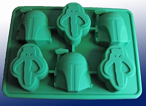 Star Wars: Boba Fett Silicone Ice Tray / Chocolate Mold