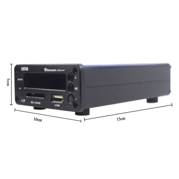 ONEU Wireless Class D HIFI Digtal Stereo Audio High Power Mini Home Car Bluetooth Amplifier With SD/USB Reader