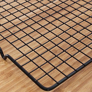 Y&XL&H Retangle Cake Cooling Rack for Cake Bread Cupcake Baking Tool Nonstick Coated Iron Black Color N4