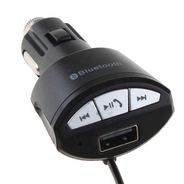 A2DP 3.5mm Car Handsfree Bluetooth AUX Stereo Audio Receiver Adapter Charger N7