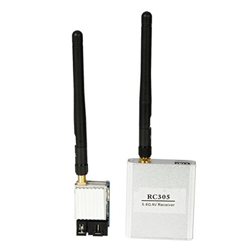 BOSCAM FPV 8CH 200mW 5.8GHz Wireless AV TS351 Transmitter + RC305 Receiver Set Silver