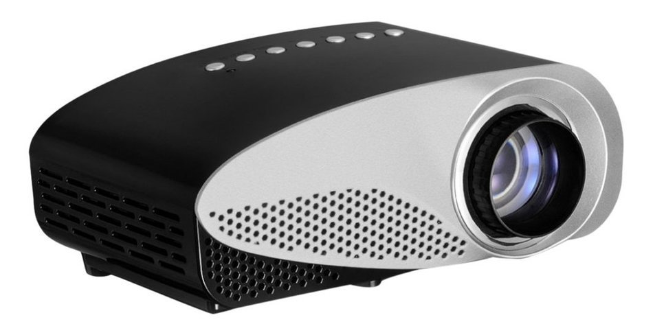 OEM K2 LED LCD (QVGA) Mini Video Projector - International Version - Black (FP3224K2-IV)