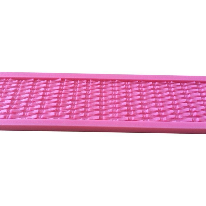 FLY Dense Weave Veins Fondant Silicone Lace Mold Cake Decorating Baking Mould,Pink N4