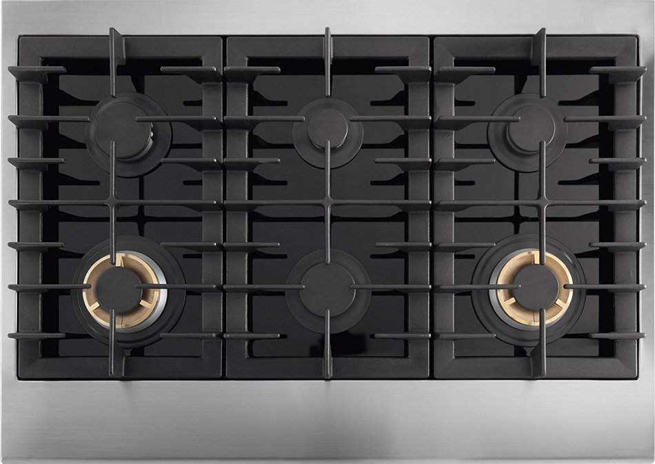 Electrolux ICON Professional E36GC76PPS 36" Pro-Style Rangetop with 6 Sealed Burners N4